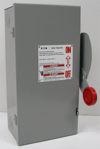 DH221FRK Heavy Duty Safety Switch