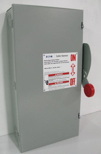 DH363NGK Safety Switch by Eaton, Cutler-Hammer or Westinghouse