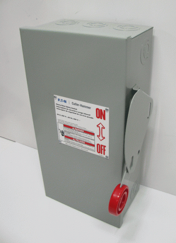 DH262UGK Safety Switch by Eaton, Cutler Hammer or Westinghouse