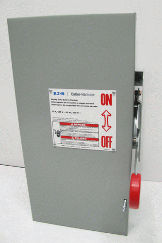 DH261UGK Safety Switch by Eaton, Cutler Hammer or Westinghouse