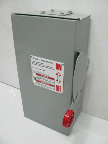 DH362NRK Safety Switch by Eaton, Cutler Hammer or Westinghouse