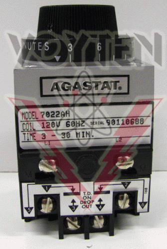 7022AH Timing Relay by Agastat